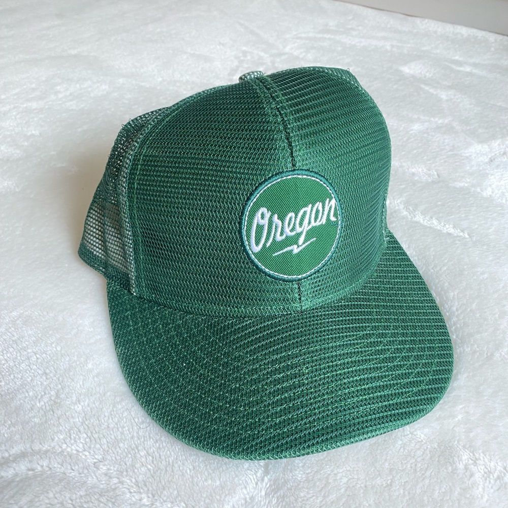 Hurley Green Mesh Trucker Hat